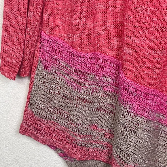 Soft Surroundings Red and Pink Tunic Like New Condition - Picture 2 of 7